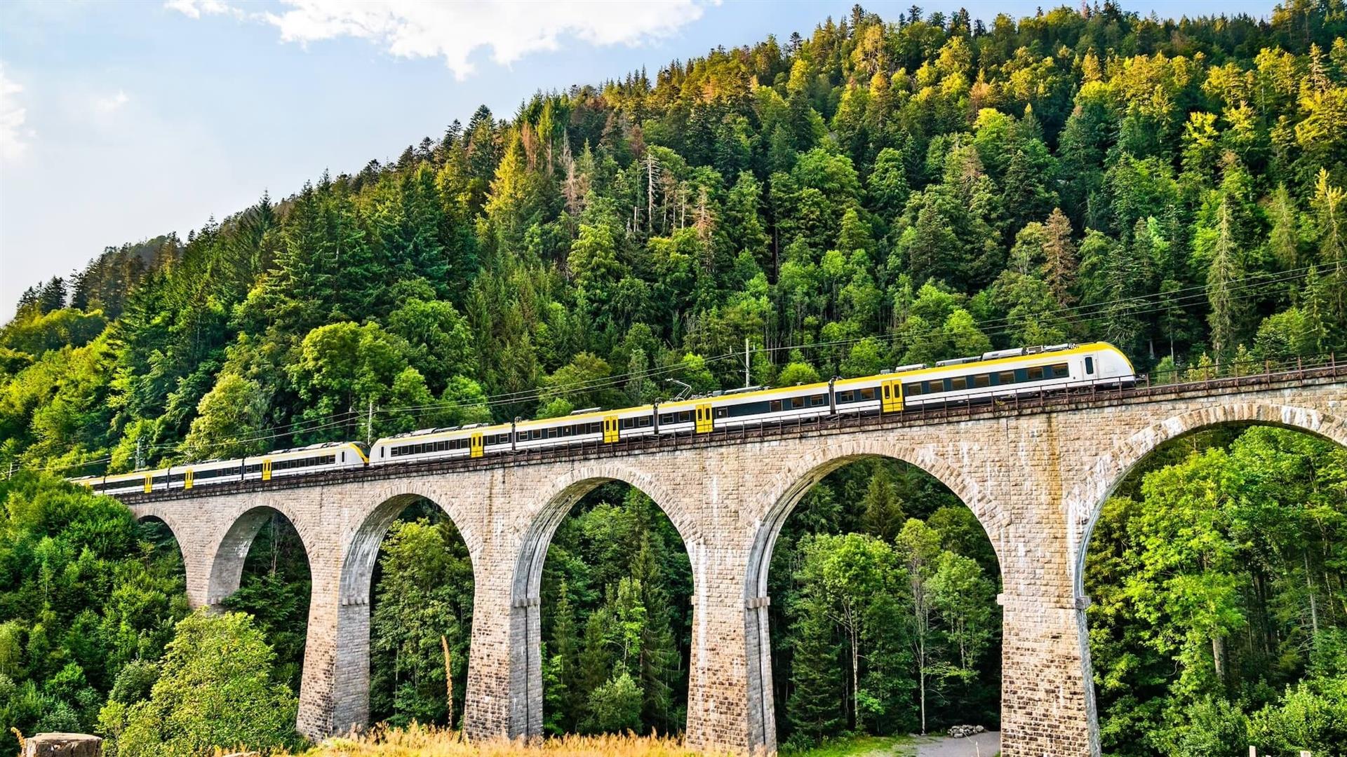 Im südlichen Schwarzwald gelegen: Die Ravennaschlucht mit ihrem Viadukt. © Leonid Andronov|Shutterstock